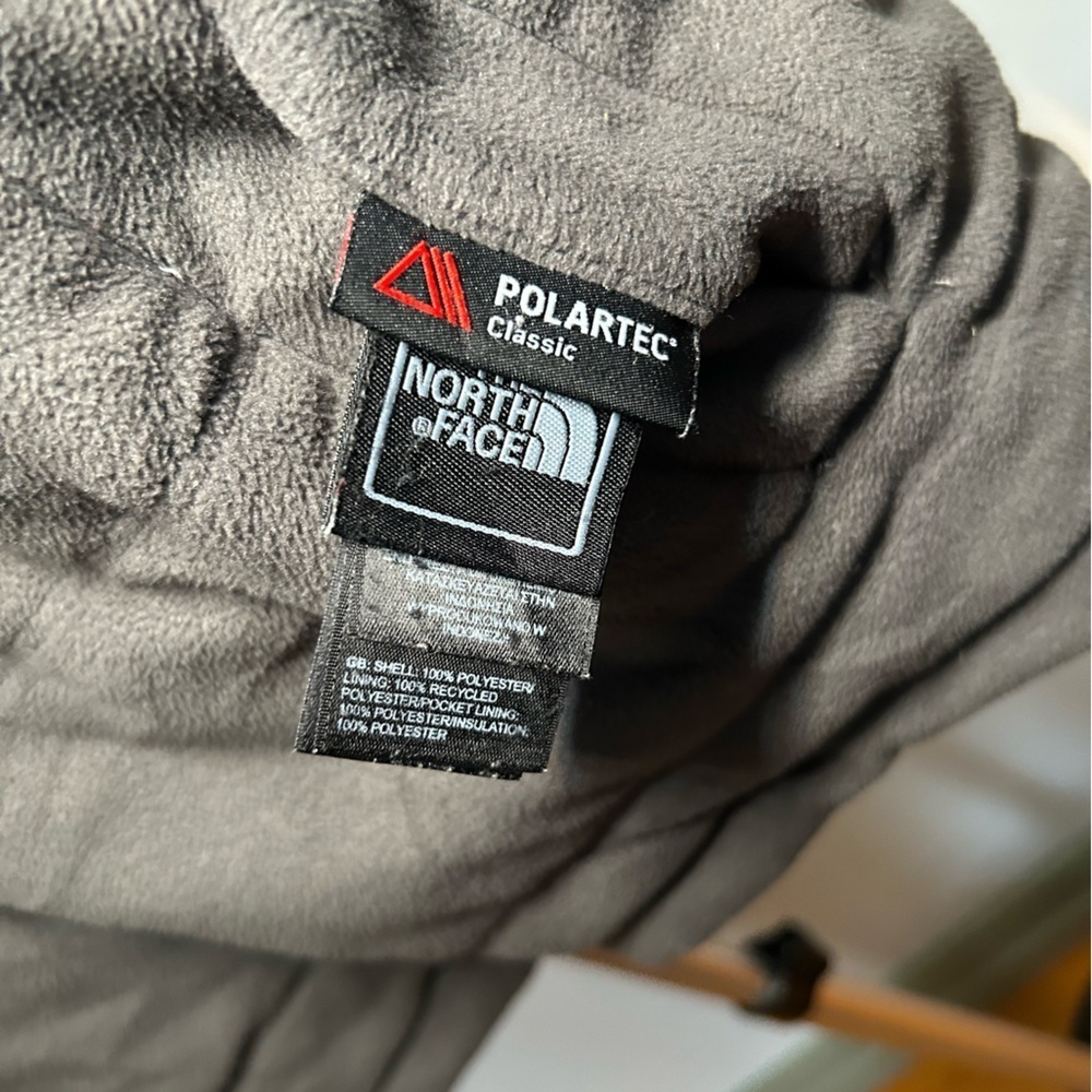 Vintage The North Face Reversible Polartec Fleece Puffer Jacket - Picture 8 of 10